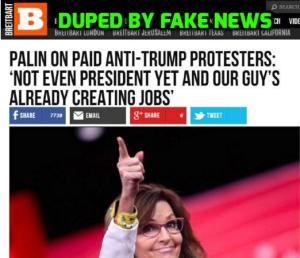 Breitbart, it's really hard to put any trust in you when you keep posting "stories" based on fake news ... do you even check it first? Image found on Snopes.