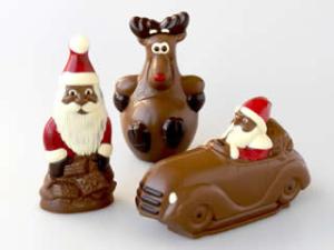 Is it wrong that I reaaaaalllly want to bite off that reindeer's head? Image found on Devonport Chocolates.