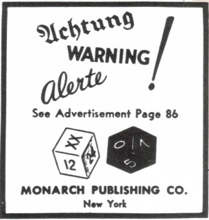 This is one I remember from a high school history class; the dice in the ad that appeared in The New Yorker a few weeks before Pearl Harbor were believed (after the fact, of course) to indicate the time and date of the attack. But no, it was just a dice game being advertised. Image found on Unexplained Mysteries.