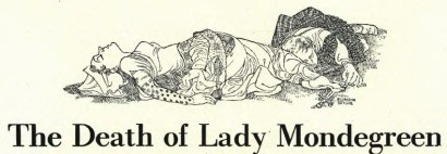 Oh, how dramatic ... how mistaken. Drawing by Bernarda Bryson from Harper's Magazine.