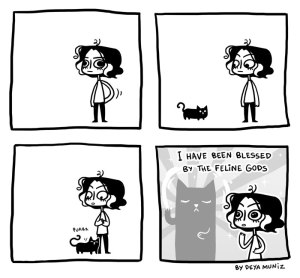 Pretty much my life. Comic by Daya Munez.